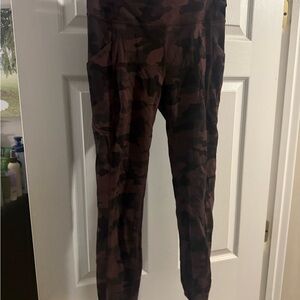Lululemon camo buttery soft leggings